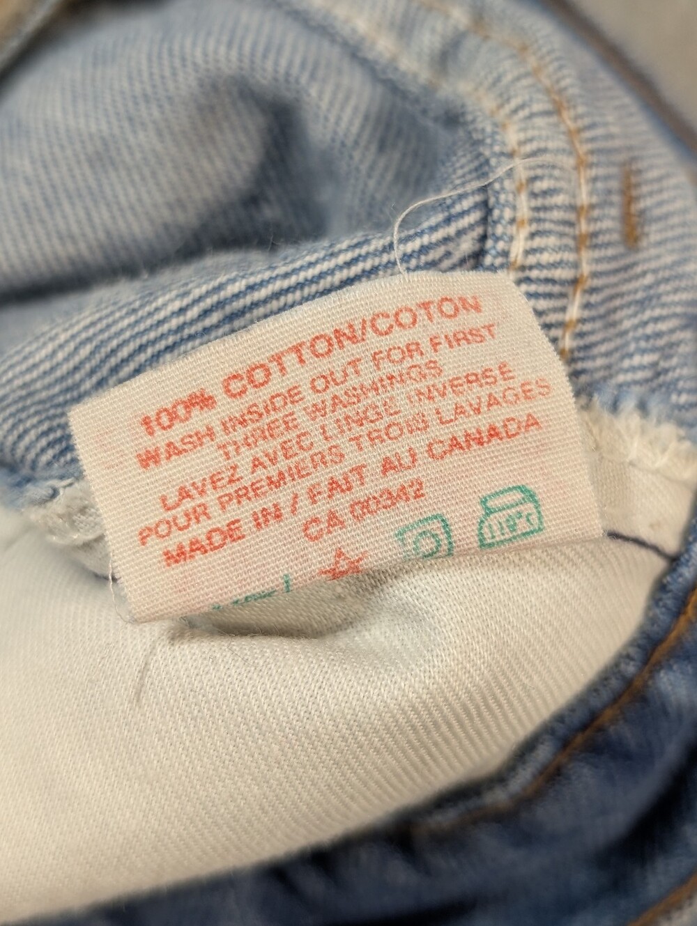 Vintage Levi's 531 Jeans Women's 26 Blue High Waist 90's - Picture 8 of 11